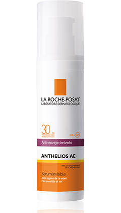 Anthelios AE FPS 30 Serum invisible Anti-signos de la edad packshot from Anthelios, by La Roche-Posay